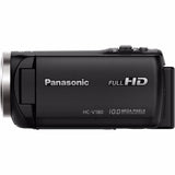 Panasonic V180 Full HD 1080p Camcorder with Panasonic Battery Charger Travel Pack for Camcorders