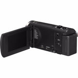 Panasonic V180 Full HD 1080p Camcorder with Panasonic Battery Charger Travel Pack for Camcorders