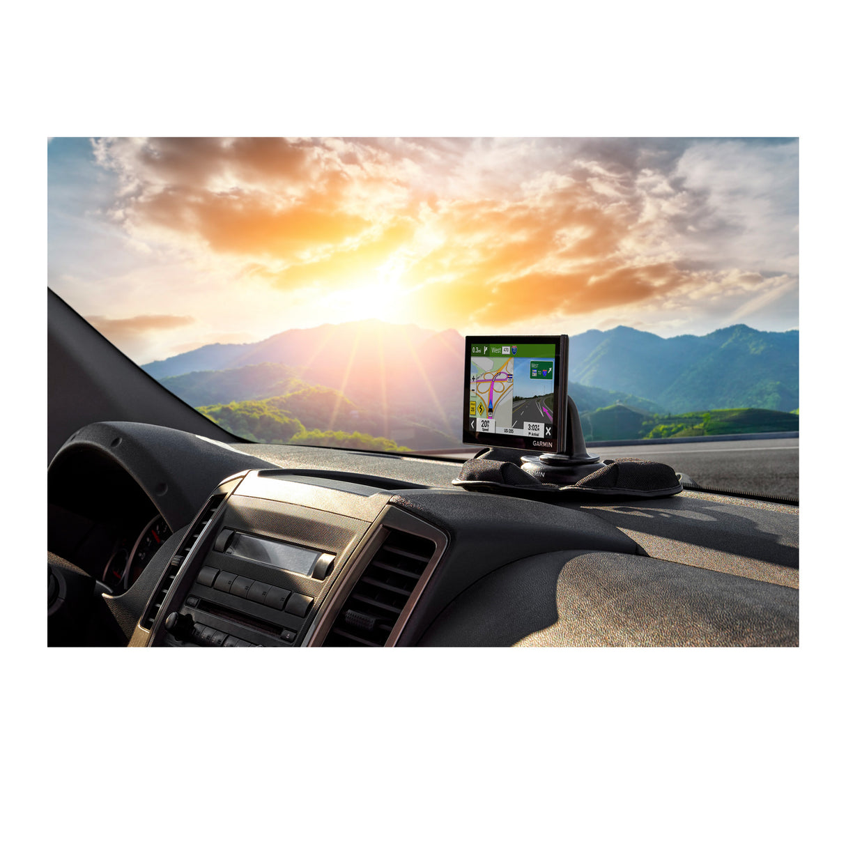 Garmin Drive 53 & Traffic GPS Navigator With Kratos Power 36W 2-Port Car Charger Bundle
