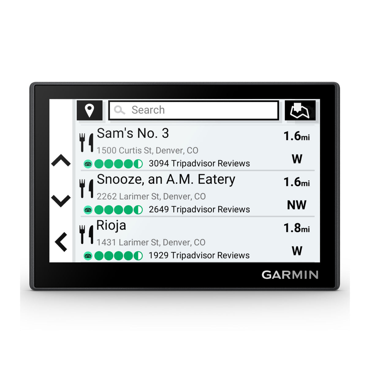 Garmin Drive 53 & Traffic GPS Navigator With Kratos Power 36W 2-Port Car Charger Bundle