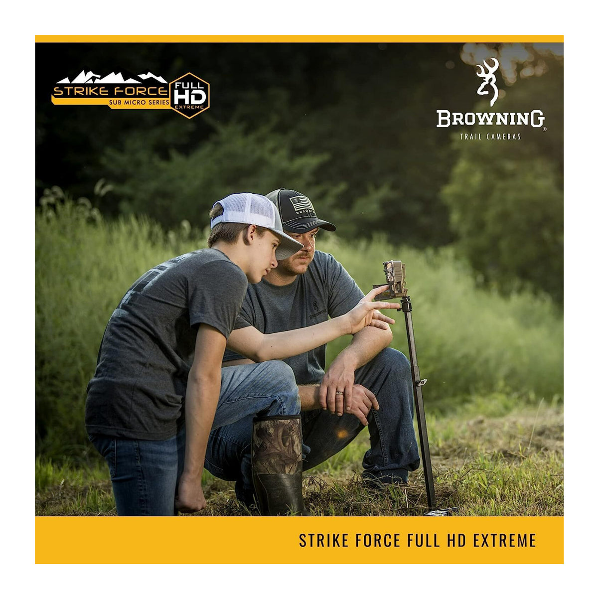 Browning Strike Force Full HD Extreme Trail Camera  with 32 GB SD Card and Card Reader (10-Pack)
