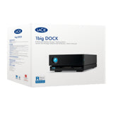 LaCie Self-Cooling Aluminum Enclosure 1big Seagate IronWolf Pro Enterprise-Class Drive 20TB Dock HDD