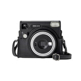 Fujifilm Instax SQ40 Poly-Synthetic Leather Camera Case with Debossed Logo (Black)
