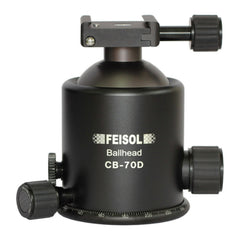 FEISOL Ball Head CB-70D with Durable and Precise Design for Large Series Tripods