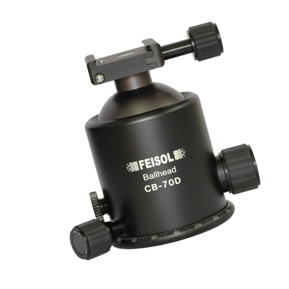 FEISOL Ball Head CB-70D with Durable and Precise Design for Large Series Tripods