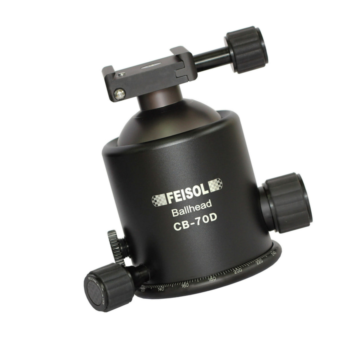 FEISOL Ball Head CB-70D with Durable and Precise Design for Large Series Tripods