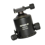 FEISOL Ball Head CB-70D with Durable and Precise Design for Large Series Tripods