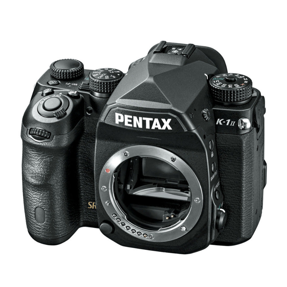 Pentax K-1 Mark II DSLR Camera w/D-BG6 Battery Grip, Camera Gadget Bag with Accessory & Cleaning Kit