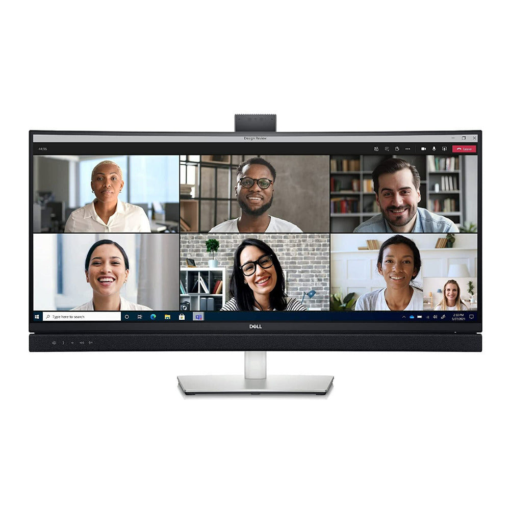 Dell 34.1-Inch Video Conferencing Monitor with Enhanced Security and Seamless Transitions