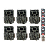 Browning Dark Ops Pro X 1080 Trail Camera with 32GB SD Card Bundle (6-Pack)