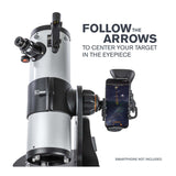 Celestron Starsense Explorer 114mm Smartphone App-Enabled Tabletop Dobsonian Telescope