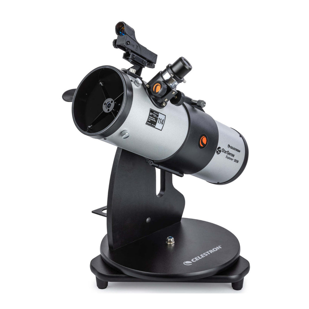 Celestron Starsense Explorer 114mm Smartphone App-Enabled Tabletop Dobsonian Telescope