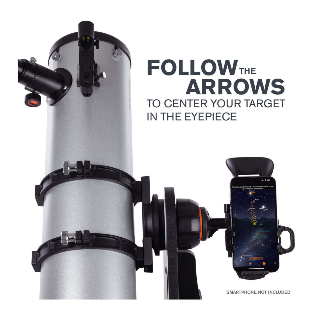Celestron Starsense Explorer 130mm Smartphone App-Enabled Tabletop Dobsonian Telescope