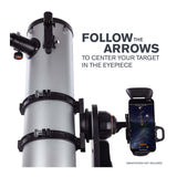 Celestron Starsense Explorer 130mm Smartphone App-Enabled Tabletop Dobsonian Telescope