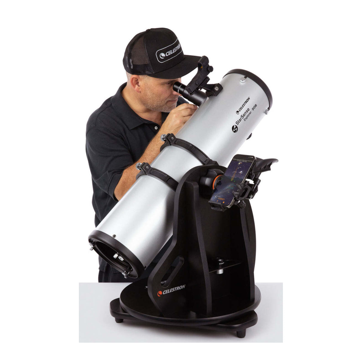 Celestron Starsense Explorer 150mm Smartphone App-Enabled Tabletop Dobsonian Telescope