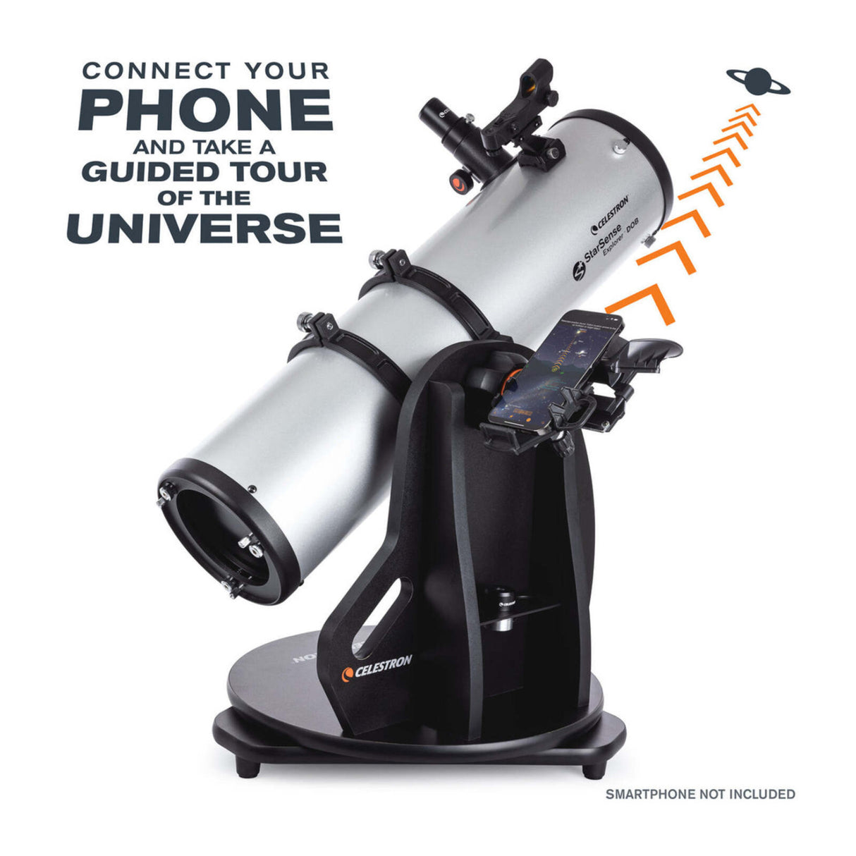 Celestron StarSense Explorer 150mm Tabletop Dobsonian Telescope with Metal Adjustable Tripod