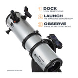 Celestron StarSense Explorer 150mm Tabletop Dobsonian Telescope with Metal Adjustable Tripod