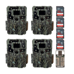 Browning Strike Force Pro X 1080 Trail Camera with 32GB, and SD Card (4-Pack)