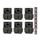 Browning Strike Force Pro X 1080 Trail Camera with 32GB, and SD Card (6-Pack)