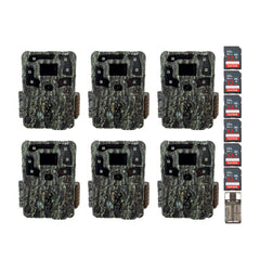 Browning Strike Force Pro X 1080 Trail Camera with 32GB, and SD Card (6-Pack)