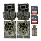 Browning Dark Ops Pro X Trail Camera w/Memory Card, Security Box Bundle (2-Pack)