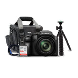 Panasonic LUMIX FZ80D 18.1MP 4K Point Shoot Long Zoom Camera with 64GB SD Card and Accessory Bundle