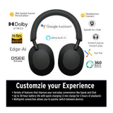 Sony WH-1000XM5 Wireless Noise Canceling Over-Ear Headphones (Black) with 10,000mAh Power Bank