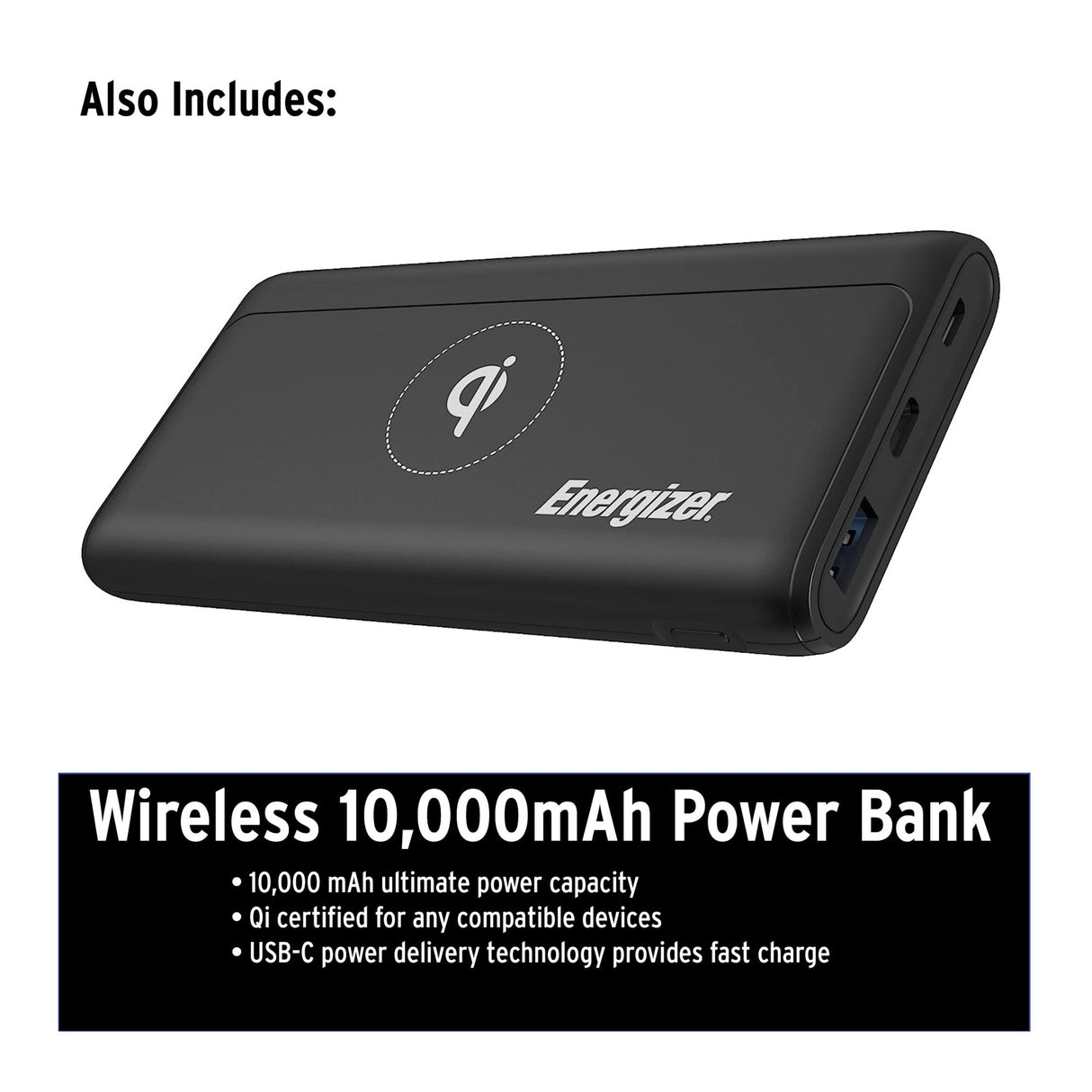 Sony WH-1000XM5 Wireless Noise Canceling Over-Ear Headphones (Black) with 10,000mAh Power Bank