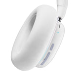 Logitech G735 Wireless Gaming Bluetooth Headset (White) with Headphone Stand