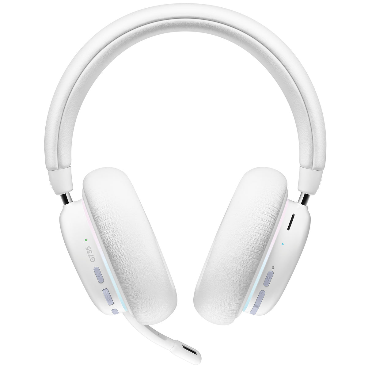 Logitech G735 Wireless Gaming Bluetooth Headset (White) with Headphone Stand