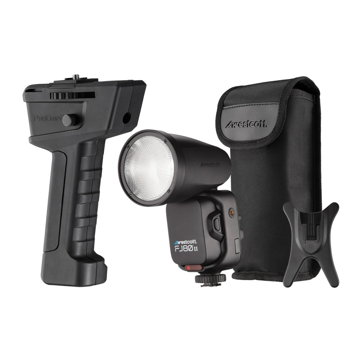 Westcott FJ80 II M Universal Touchscreen 80Ws Speedlight with Multi-Brand Mount with Handheld Mount