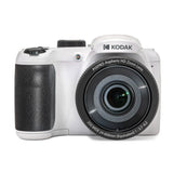 Kodak PIXPRO AZ255 Astro Zoom 16MP Digital Camera (White) with 32GB SD Card Bundle
