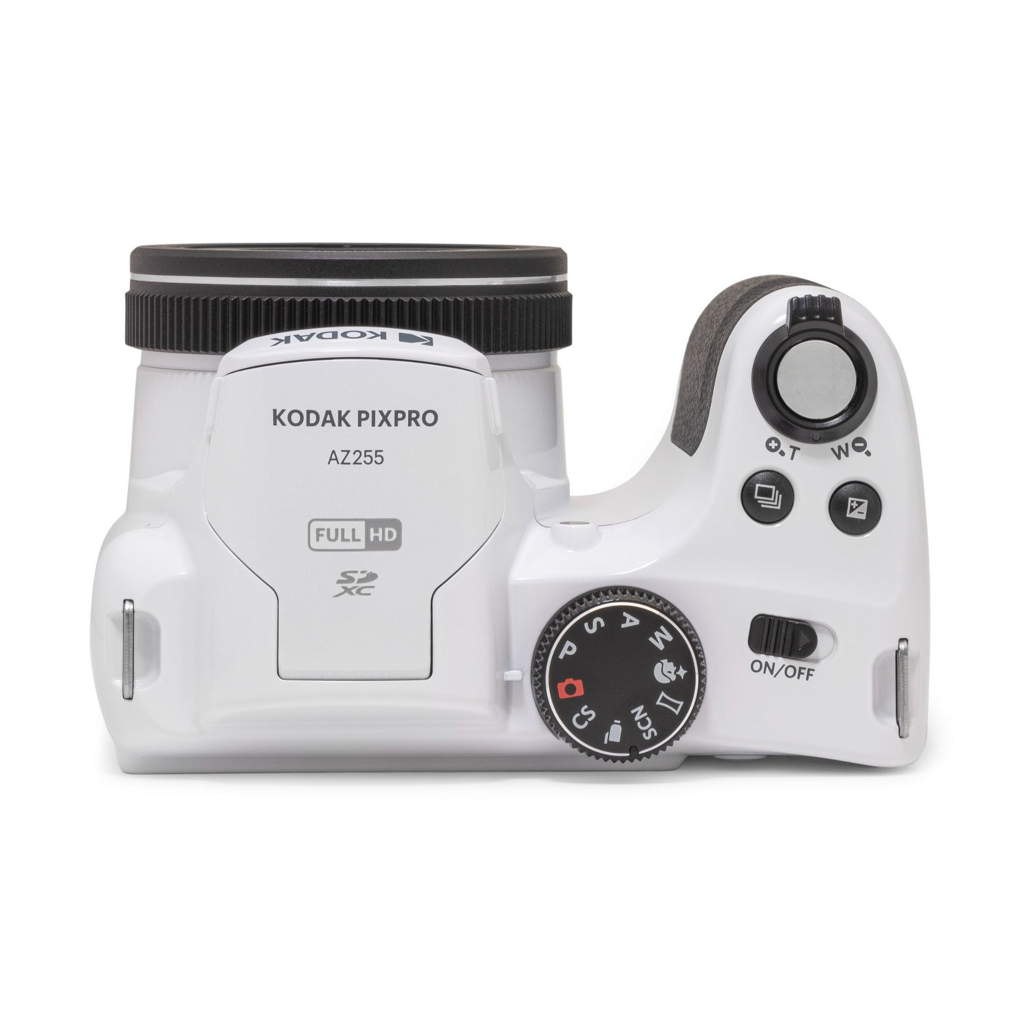 Kodak PIXPRO AZ255 Astro Zoom 16MP Digital Camera (White) with