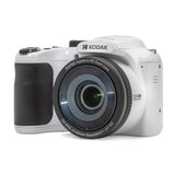 Kodak PIXPRO AZ255 Astro Zoom 16MP Digital Camera (White) with 32GB SD Card Bundle