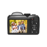 Kodak PIXPRO AZ255 Astro Zoom 16MP Digital Camera (Black) with 32GB SD Card Bundle