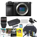 Sony Alpha 6700  APS-C Interchangeable Lens Hybrid Camera Body with Mug, SD Card and Essentials Kit