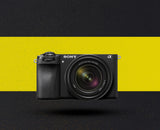 Sony Alpha 6700 APS-C Mirrorless Camera with 18-135mm lens with Mug, Photo Editing Software Bundle