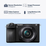 Sony Alpha 6700 APS-C Mirrorless Camera with 16-50 and 55-210mm Lens w/Photo Editing Software Bundle