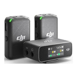 DJI Mic 2-Person Compact OLED Touchscreen Digital Wireless Microphone System Recorder (2.4 GHz)