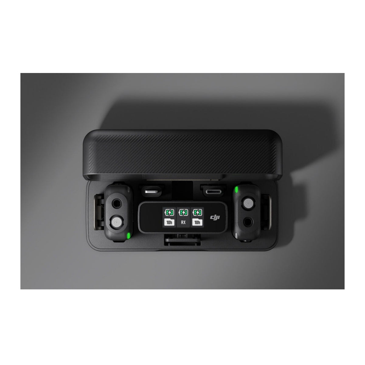 DJI Mic 2-Person Compact OLED Touchscreen Digital Wireless Microphone System Recorder (2.4 GHz)