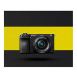 Sony Alpha 6700 APS-C Mirrorless Camera with 16-50mm lens with Mug, Photo Editing Software Bundle