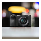 Sony Alpha 6700 APS-C Mirrorless Camera with 16-50mm lens with Mug, Photo Editing Software Bundle