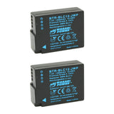 Wasabi Power Fully Decoded Leica BP-DC12 Battery (2-Pack) and Wall Charger (Open Box)