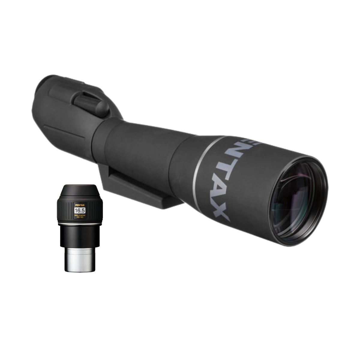 Pentax PF-100ED 100mm Spotting Scope (Straight Viewing) with SMC XW 16.5mm Eyepiece (2')