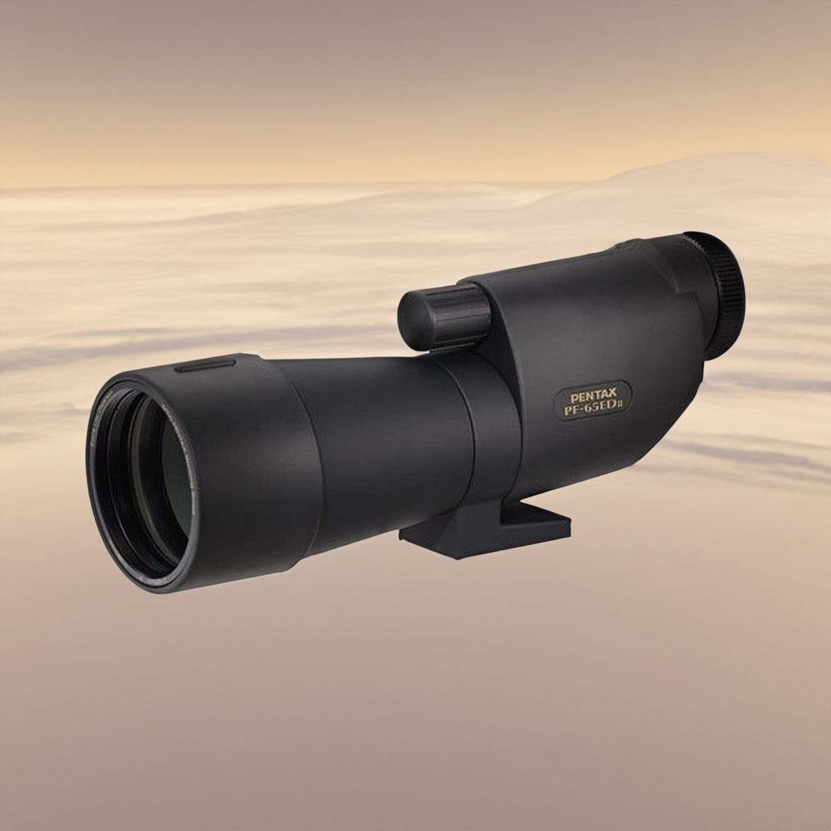 High-Precision Pentax PF-65ED II 65mm Spotting Scope with SMC 8-24mm Zoom Eyepiece (1.25')