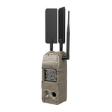 Cuddeback CuddeLink Cellular Trail Camera Verizon with Super Solar Power Bank (4-Pack)