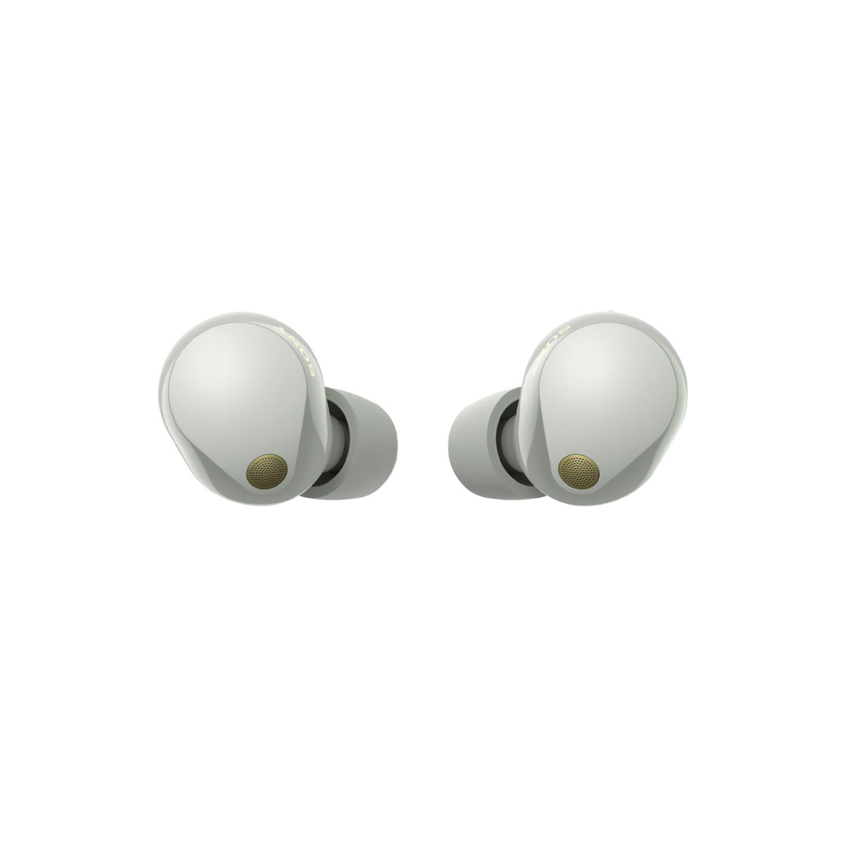 Sony WF-1000XM5 Truly Wireless Noise Canceling Earbuds (Silver) with Wireless Charger Bundle