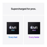 Apple MacBook Pro with Apple M1 Pro Chip (14-inch, 16GB RAM, 512GB SSD, Space Gray)