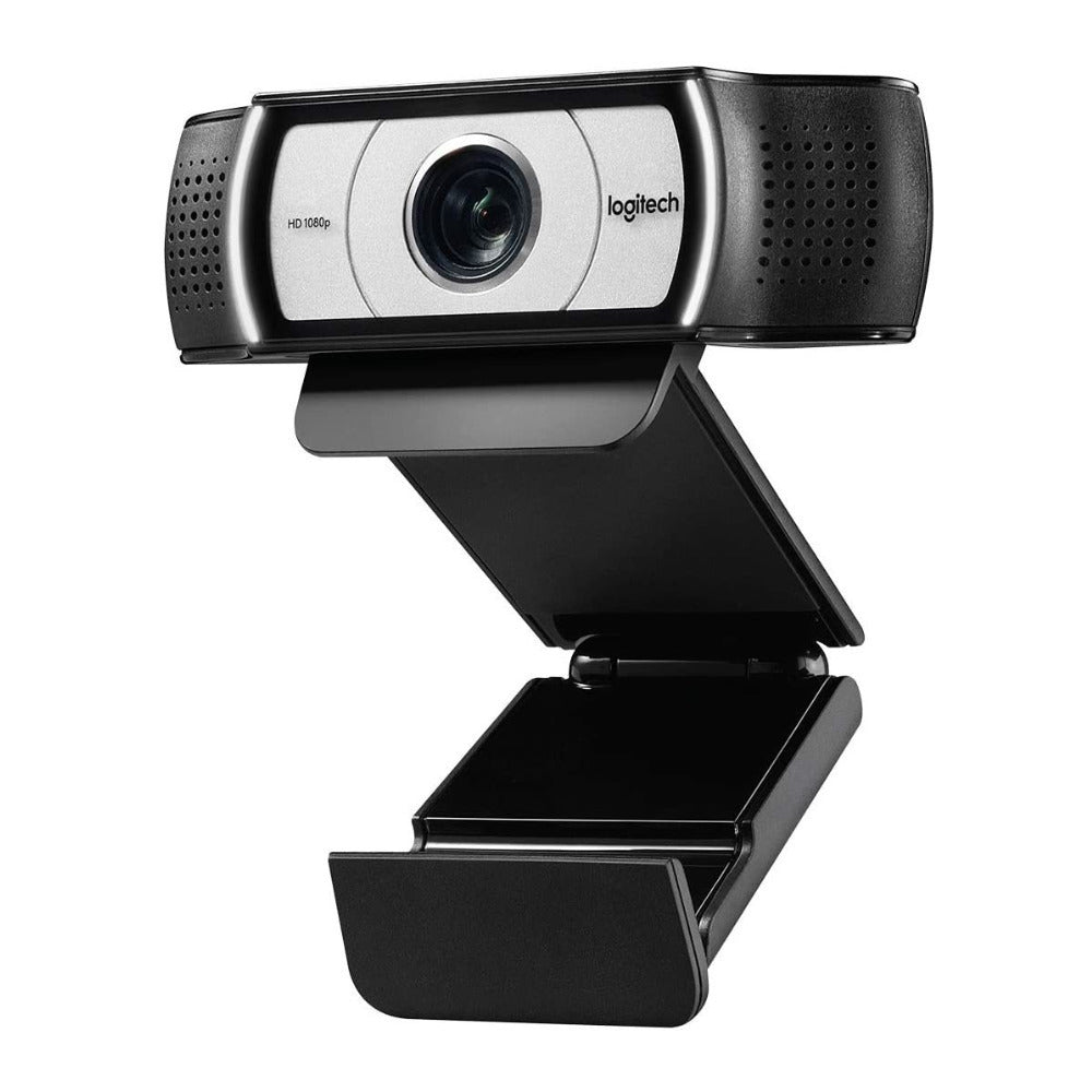 Logitech C930e 1080p HD Webcam - High-Definition Video Calling for Business and Streaming Bundle