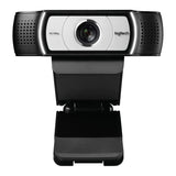 Logitech C930e 1080p HD Webcam - High-Definition Video Calling Webcam with Wireless Keyboard Bundle